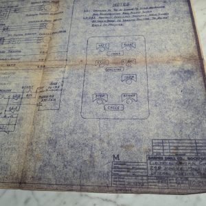 Barnes Drill 249 Honing Machine Tool Electrical Control Circuit Diagram Drawing