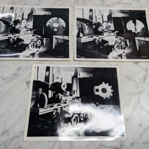 Vintage B&W Cleveland Machine Inspection Tool Photo Industrial Old Pictures