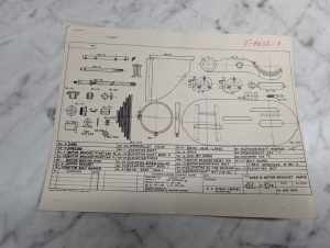 Nichols Machine Tool Drawings Diagrams Part Prints Sheets Pages Information