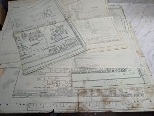 Heald 261 Grinding Machine Tool Drawings Diagrams Engineering Blue Prints Lot