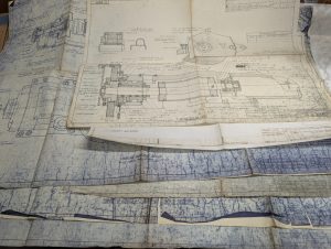 Heald Grinder Machine Tool Drawings Diagrams Engineering Blue Prints Lot