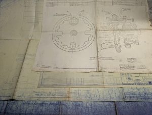 Heald 25A Grinder Machine Tool Drawings Diagrams Engineering Blue Prints