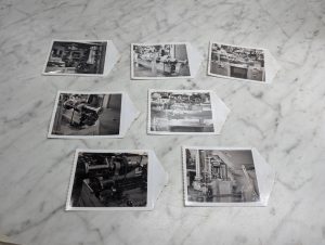 Rivett Machine Tool 608-Pc Screw Cutting Lathe B&W Photos Vintage Industrial