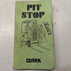 Clark Pit Stop Manual 1976 Pocket Reference Specifications Quick Spec Book