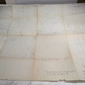 Windley Bros 18" Magnetic Chuck Machine Tool Engineering Drawing Diagram Print