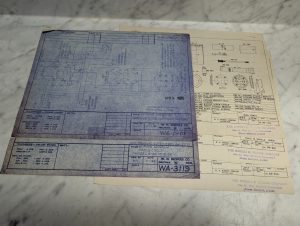 W H Nichols Machine Tool Engineering Drawings Diagrams Blue Prints Information