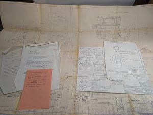 Cincinnati Milling Machine Backlash Eliminator Proposal Drawing Diagram Print