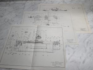 Waltham Motorized Thread Milling Machine Drawings Prints Parts Diagrams