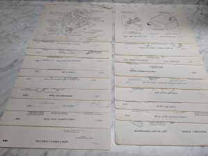 Norton Machine Tool Grinding Drawings Diagrams Blue Prints Information Sheets