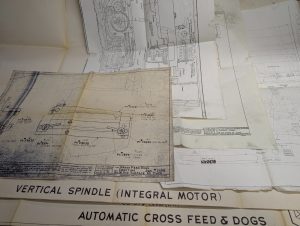 Norton Machine Tool Surface Grinder 6X18 Drawings Diagrams Print Information