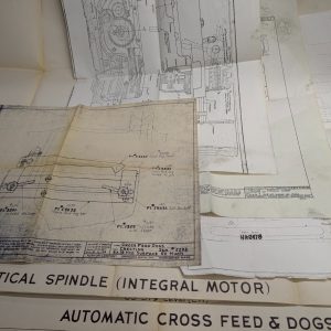 Norton Machine Tool Surface Grinder 6X18 Drawings Diagrams Print Information