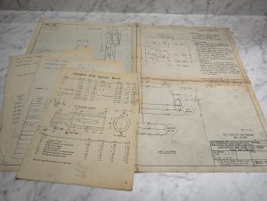 Kingsbury Drill Machine Tool Drawings Engineering Diagrams Prints Information