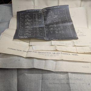 Victoria Milling Machine Tool Drawings Engineering Diagrams Information Prints