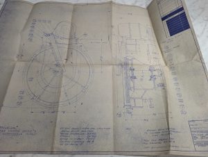 Gardner 124 Machine Assembly Tool Drawing Engineering Diagram Information Print