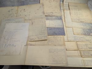 Lynn Mfg #5 J&L Installation Machine Tool Engineering Drawings Diagrams Prints