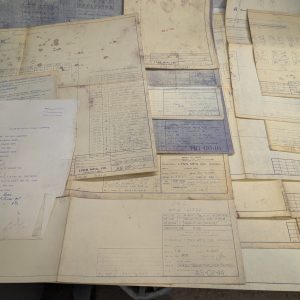 Lynn Mfg #5 J&L Installation Machine Tool Engineering Drawings Diagrams Prints