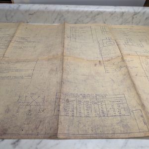 Jones & Lamson Turret Lathe Machine Tool Electrical Drawing Diagram Print Wiring