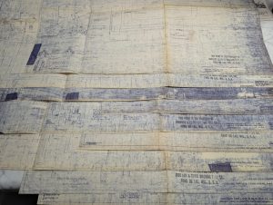 Giddings & Lewis #25 Machine Tool Engineering Drawings Diagrams Blue Prints