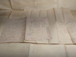 Giddings & Lewis #340 Machine Tool Engineering Drawings Diagrams Blue Prints Lot