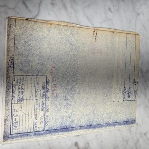 Sundstrand Machine Tool Electric Wiring Drawing Diagram Print 303-809