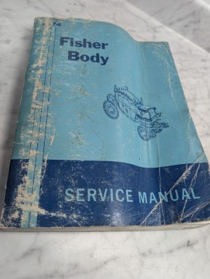 Fisher Body Gm 1974 All Model Styles Service Manual 9630983 Gm General Motors
