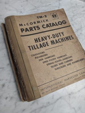 International Ih Mccormick Hd Tillage Machines Tm-2 Parts List Catalog Manual