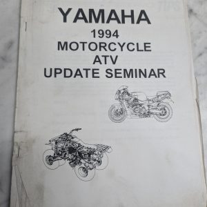 Yamaha 1994 Motorcycle Atv Update Seminar Manual – Model Year Changes
