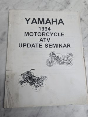 Yamaha 1994 Motorcycle Atv Update Seminar Manual – Model Year Changes