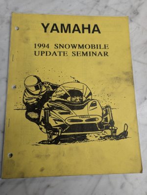 Yamaha 1994 Snowmobile Update Seminar Manual – Model Year Changes