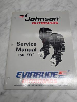 Omc Johnson Evinrude Service Manual "Eu" 150 Ffi Hp 1996 P/N 507350