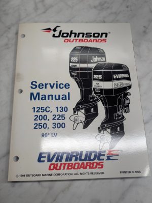 Omc Johnson Evinrude Service Manual Eo 125C 130 200 225 250 300 Hp 90° Lv 503152