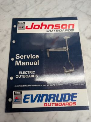 Omc Johnson Evinrude Service Manual "En" Electric Outboards #508140