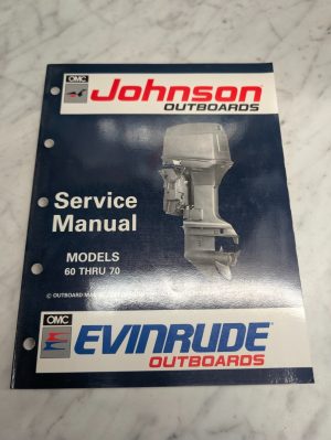 Omc Johnson Evinrude Service Manual "En" Models 60 Thru 70 Hp #508144