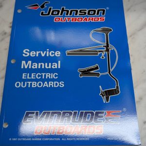 Omc Johnson Evinrude Service Manual "Ec" Electric Outboards Models #520201