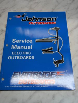 Omc Johnson Evinrude Service Manual "Ec" Electric Outboards Models #520201