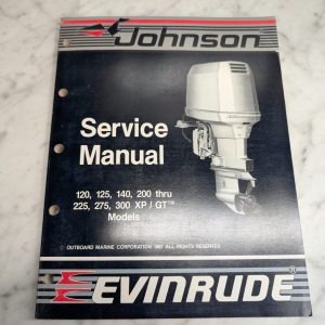Omc Johnson Evinrude Service Manual "Cc" Models Loop V 120-300 Xp Gt #507664