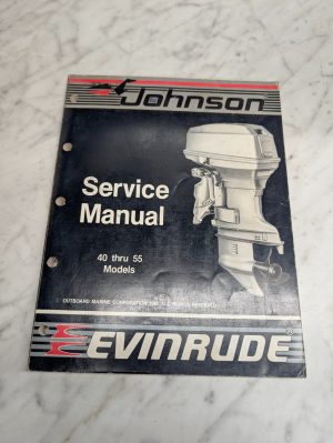 Omc Johnson Evinrude Service Manual "Cc" Models 40 Thru 55 Hp #507661