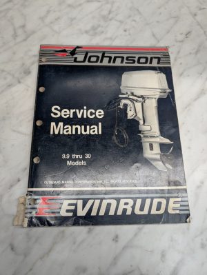 Omc Johnson Evinrude Service Manual "Cc" Models 9.9 Thru 30 Hp #507660