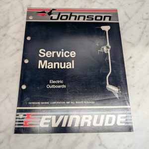 Omc Johnson Evinrude Service Manual "Cc" Models Eob Electric Outboard #507658