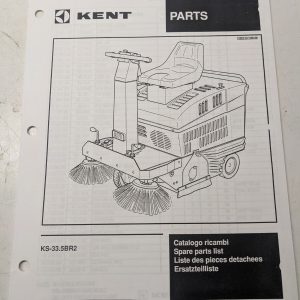 Kent Spare Parts List Book Manual Ks-33.5Br2 Sweeper 1998