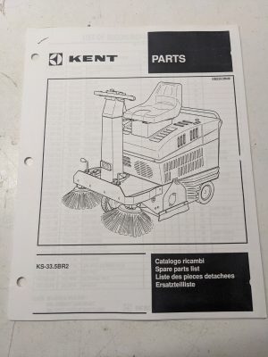 Kent Spare Parts List Book Manual Ks-33.5Br2 Sweeper 1998
