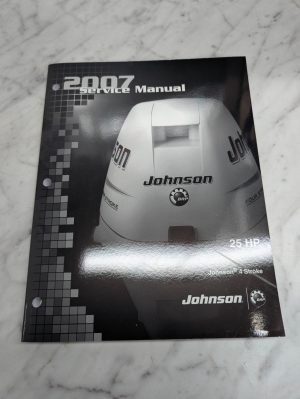Brp Johnson Evinrude Service Manual "Su" Models 25 Hp 4 Stroke #5007223