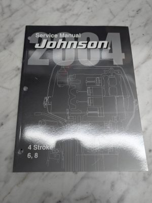 Brp Johnson Evinrude Service Manual "Sr" Models 6 8 Hp 4 Stroke #5005653