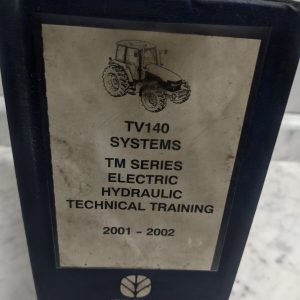 New Holland Tv140 Systems Electric Hydraulic Service Repair Manual Set Tractor