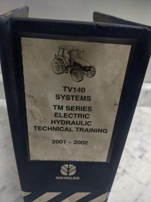 New Holland Tv140 Systems Electric Hydraulic Service Repair Manual Set Tractor