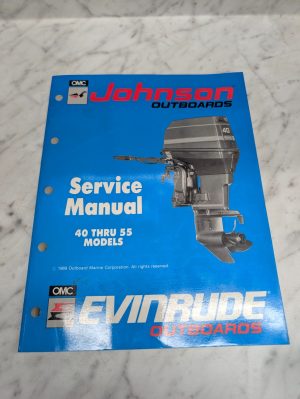 Omc Johnson Evinrude Service Manual "Es" Models 40 Thru 55 Hp #507872