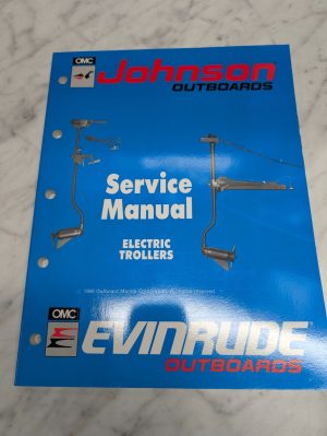 Omc Johnson Evinrude Service Manual "Es" Models Electric Trollers #507869