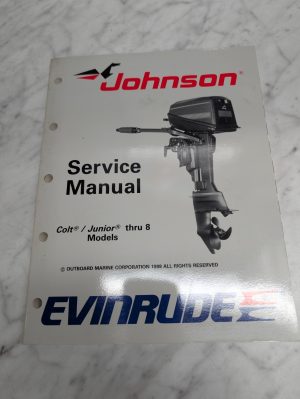 Omc Johnson Evinrude Service Manual "Ce" Models Colt Junior Thru 8 Hp #507753
