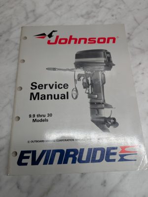 Omc Johnson Evinrude Service Manual "Ce" Models 9.9 Thru 30 Hp #507754