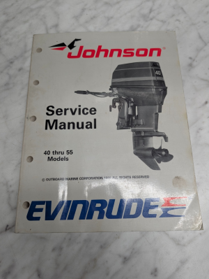 Omc Johnson Evinrude Service Manual "Ce" Models 40 Thru 55 Hp #507755